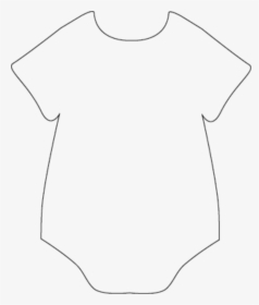 Download Outstanding Onesies Template Gallery Outline Baby Onesie Template Hd Png Download Kindpng