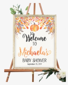 Transparent Autumn Banner Png - Safari Baby Shower Welcome Sign, Png Download, Free Download