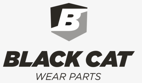 Black Cat Wear Parts Logo, HD Png Download, Free Download