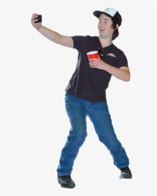 Taking A Selfie Png, Transparent Png, Free Download