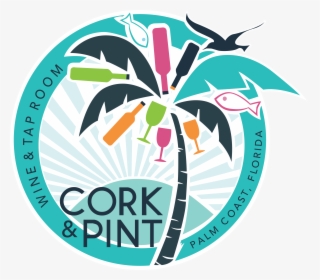 Cork & Pint - Graphic Design, HD Png Download, Free Download