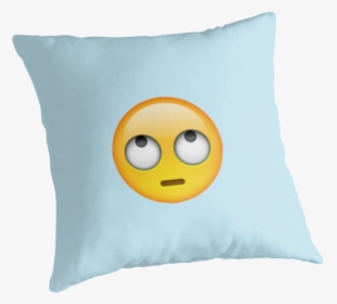 Eye Emoji Png -rolling Eyes Emoji Small - Cushion, Transparent Png, Free Download