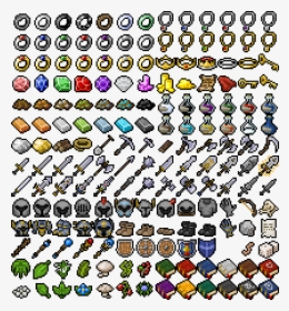 Rpg Items Pixel Art - Pixel Art Rpg Items, HD Png Download, Free Download