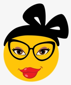 Emojis Face With Lipstick, HD Png Download, Free Download