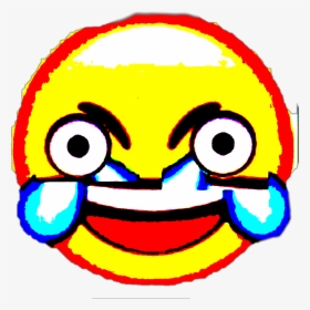 Lmaodf Discord Emoji - Deep Fried Laugh Cry Emoji, HD Png Download, Free Download