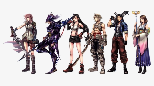 Final Fantasy Dissidia 012 Characters, HD Png Download, Free Download