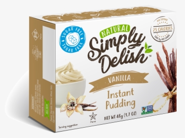 Natural Vanilla Instant Pudding - Dame Blanche, HD Png Download, Free Download
