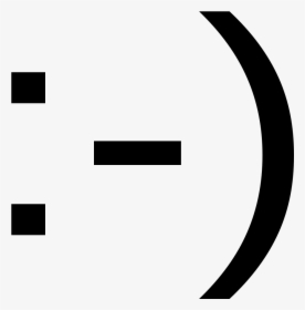 Semicolon Drawing Emo - -) Emoticon, HD Png Download, Free Download