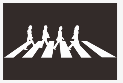 The Beatles Logo 0 Abbey Road - Beatles Abbey Road Free Vector, HD Png Download, Free Download