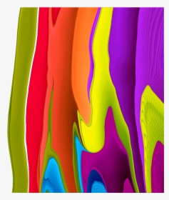 #painting #peinture #tache #couleurs #colorsplash #psychedelic - Illustration, HD Png Download, Free Download