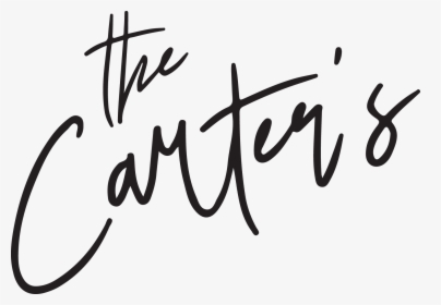 Carter Wedding - Calligraphy, HD Png Download, Free Download