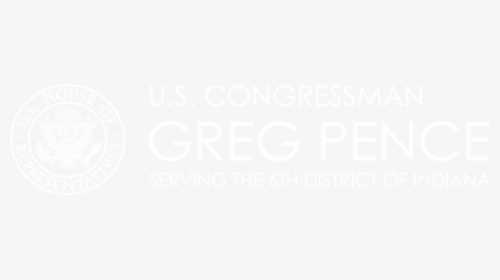 Representative Greg Pence - Johns Hopkins White Logo, HD Png Download, Free Download