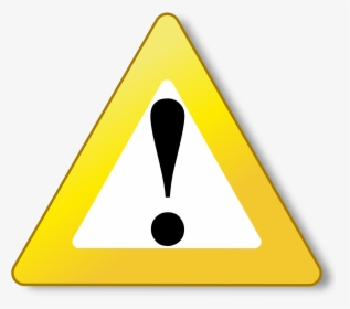 Attention Png Icon Web Icons Png - Yellow Warning, Transparent Png, Free Download