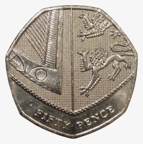 Fichier - 50 Pence - 2015 - Revers - Artifact, HD Png Download, Free Download