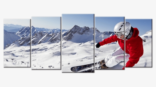 Transparent Snow Mountain Png - Mountain Ski Hd, Png Download, Free Download