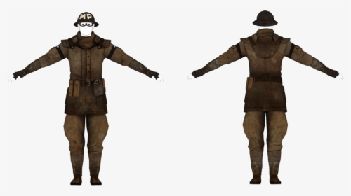 Ncr Military Police Armor - Fallout New Vegas Ncr Armor, HD Png Download, Free Download