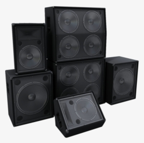 Dj Speakers Png - Dj Setup Full Hd, Transparent Png, Free Download