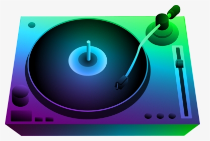 Dj Table Clipart Png - Transparent Turntable Png, Png Download, Free Download