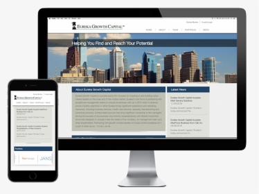 Eureka Website Design Eureka Growth Capital Effectiv - Philadelphia, HD Png Download, Free Download