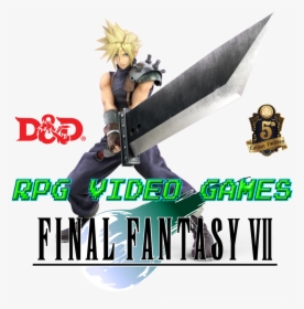 Final Fantasy 7 Cloud Strife Dnd 5e - Super Smash Bros Ultimate Link, HD Png Download, Free Download
