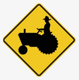 Deforestation Is The Act Of Humans Removing Or Clearing - Farm Machinery Crossing Sign, HD Png Download, Free Download