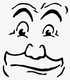 Funny Faces Outlines, HD Png Download, Free Download