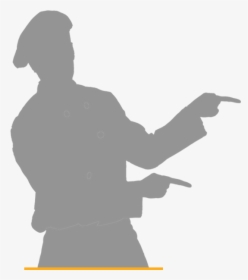 About Chef Pic - Silhouette Chef Png, Transparent Png, Free Download