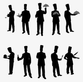 Chef Silhouette, HD Png Download, Free Download