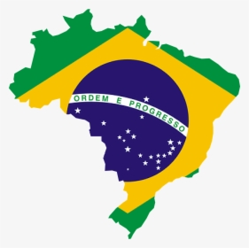 Brazil Country With Flag, HD Png Download, Free Download