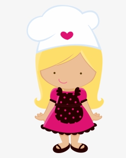 Menina Chefe De Cozinha Desenho, HD Png Download, Free Download