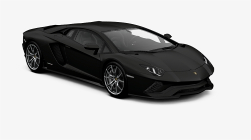 Land Car,lamborghini Aventador,automotive Design,lamborghini,model - Matte Black Lamborghini Aventador S Coupe, HD Png Download, Free Download