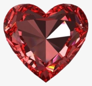 #heart #ruby #valentinesday #wedding #anniversary #engagement - Red Shiny Ruby Heart, HD Png Download, Free Download