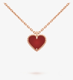 Sweet Alhambra Heart Pendant, - Van Cleef & Arpels Heart, HD Png Download, Free Download