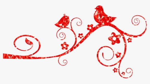 Ruby Birds Flourish Clip Arts - Transparent Friendship Day Png, Png Download, Free Download
