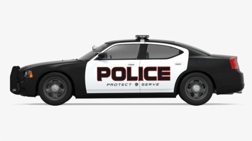 Police Car Dodge Charger Police Officer - Transparent Background Police Car Png, Png Download, Free Download