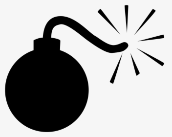 Bomb Black And White, HD Png Download, Free Download