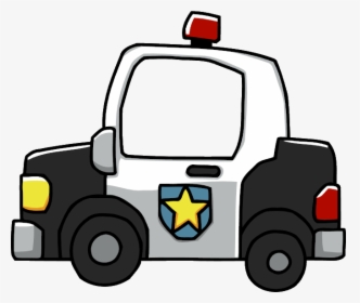 Scribblenauts Wiki Fandom Powered - Police Car Cartoon Transparent, HD Png Download, Free Download