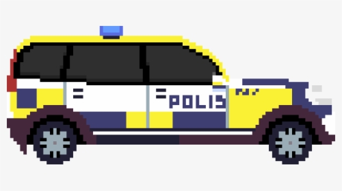 Pixel Police Car Png, Transparent Png, Free Download