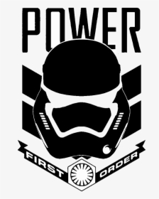 Star Wars First Order Stormtrooper Power - First Order Stormtrooper Decal, HD Png Download, Free Download