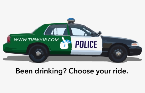 Police Taxi Drunk, HD Png Download, Free Download