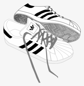 Trainers, Sneakers, Shoes, Footwear, Adidas - Vektor Sepatu Adidas Png, Transparent Png, Free Download
