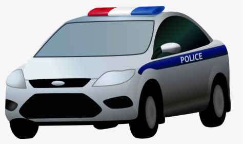 Police Car Euclidean Vector - Police Car Background White, HD Png Download, Free Download