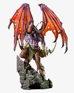 World Of Warcraft Illidan Statue, HD Png Download, Free Download