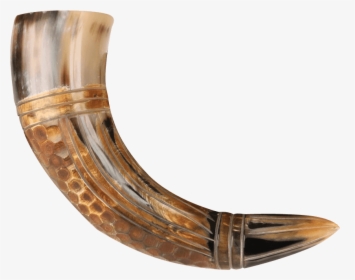Carved Drinking Horn, HD Png Download, Free Download