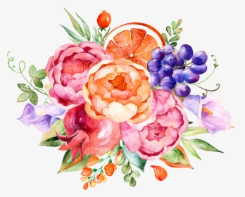 Flower Watercolour Png Hd, Transparent Png, Free Download
