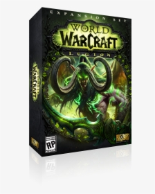 Wow Legion Box Art 3d-l - Warcraft Packaging, HD Png Download, Free Download