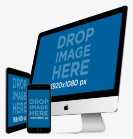 Ipad Iphone Imac Mockup, HD Png Download, Free Download