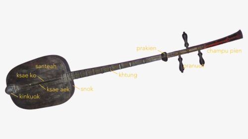 Banjo Drawing Instrument Chinese - Chapey Dang Veng Instrument, HD Png Download, Free Download