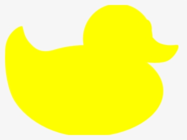 Rubber Duck Silhouette - Rubber Ducky Silhouette Png, Transparent Png, Free Download