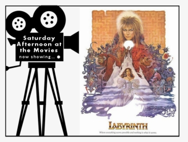 Saturday Afternoon At The Movies Logo Featuring The - Labyrinth Jim Henson Poster, HD Png Download, Free Download